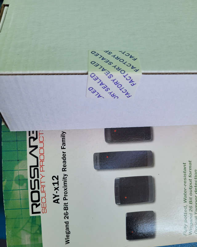 Rosslare AY-J12 Proximity Reader /Swipe Match-On-Card Family Reader
