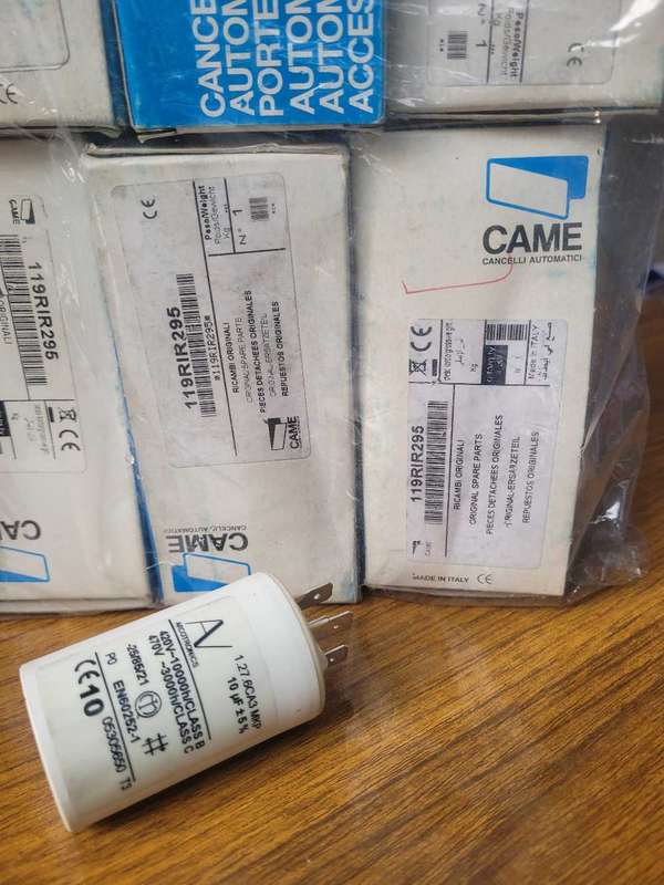 UNUSED.. CAME 10uF Capacitor (119RIR295)