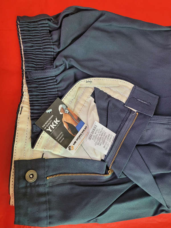 MAX PPE Reflective Triple-Stitched Work PANTS ONLY  Chest 127/50, Waist 117/46 (Bid per piece)