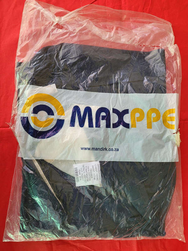MAX PPE Reflective Triple-Stitched Work PANTS ONLY  Chest 127/50, Waist 117/46 (Bid per piece)