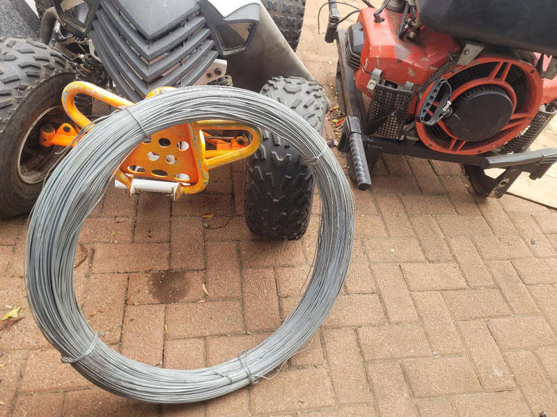 (24.95 + 4.95)Kg Wire Rolls Lot  As Pictured. (Bid Per Lot)