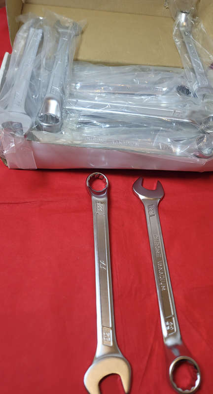 (4x Size 22)mm Combination Wrench Spanners (Bid Per Lot)
