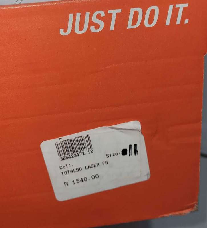 Nike Mercurial X Indoor Soccer Shoes (Shop Display  Item)