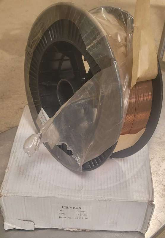 15Kg Mild Steel Mig Welding Wire (Box Torn)