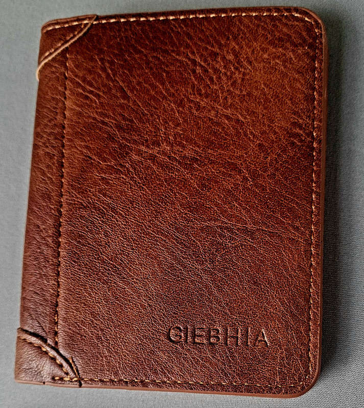 Vintage Gents Soft Leather Wallet/Card Holder (As Pictured)