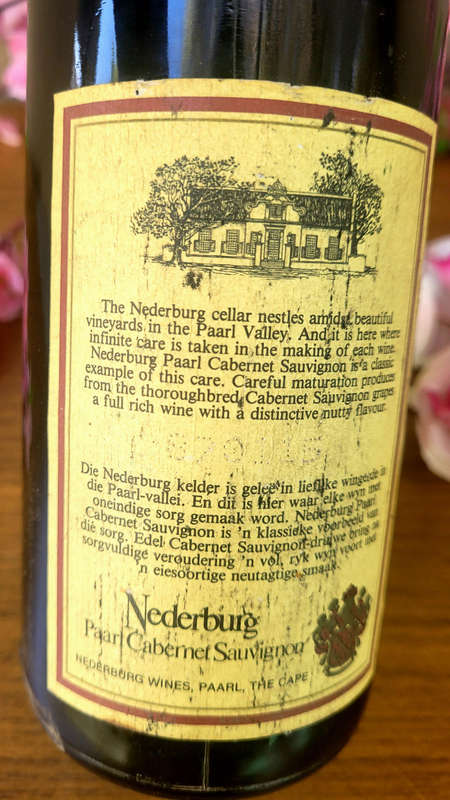 Collector`s Vintage Wine Collection. NEDERBERG PAARL: 1976 CERTIFIED & NUMBERED KS017  840887