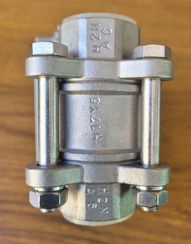 UNBOXED... 3/4" AIR TORQUE (AT051U DB) Pneumatic Actuator With Ball Valve