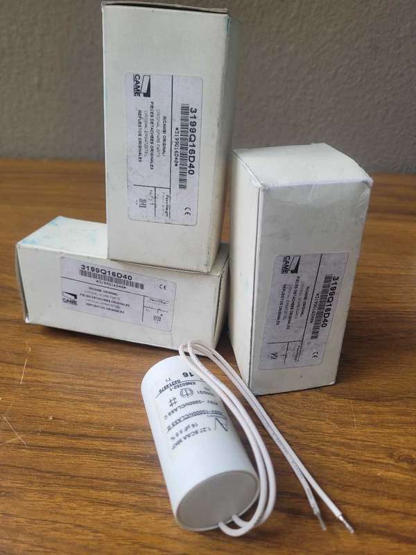 UNUSED.. CAME 16uF Capacitor (3199Q16D40)