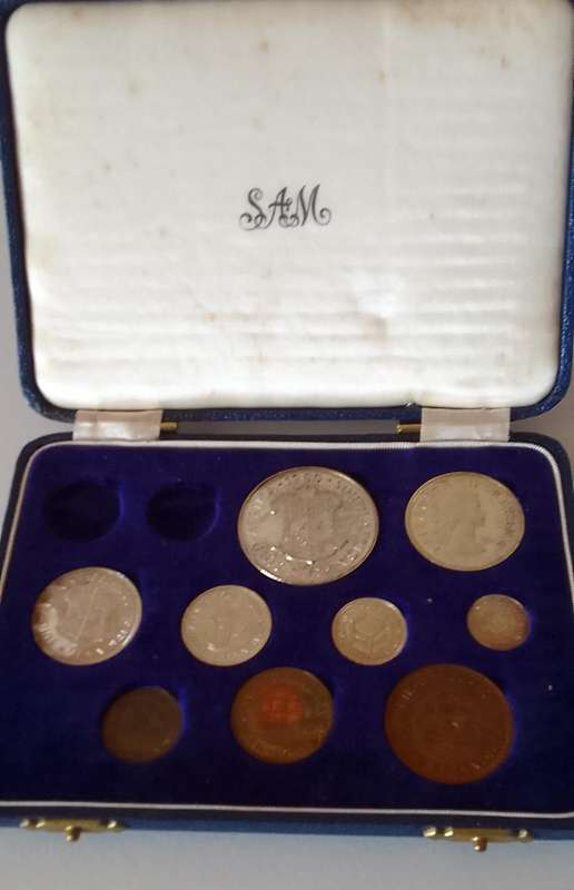 1960 RSA PROOF SET IN SA MINT BOX - NO GOLD
