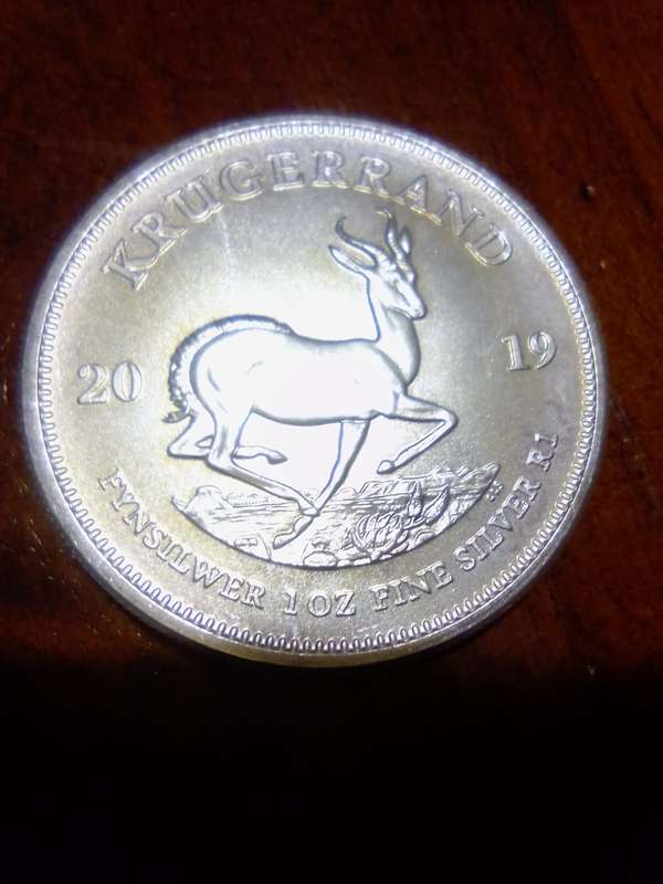 SNAP IT UP!!  2019 SILVER 1OZ KRUGERRAND (BU) - BUY NOW WHILE THE PRICE IS LOW- bid per coin X3