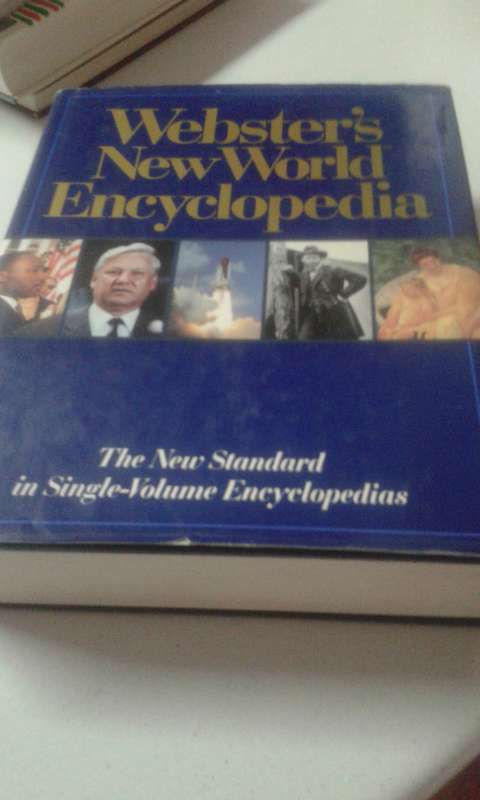 Encyclopedia - Webster's  New World encyclopedia