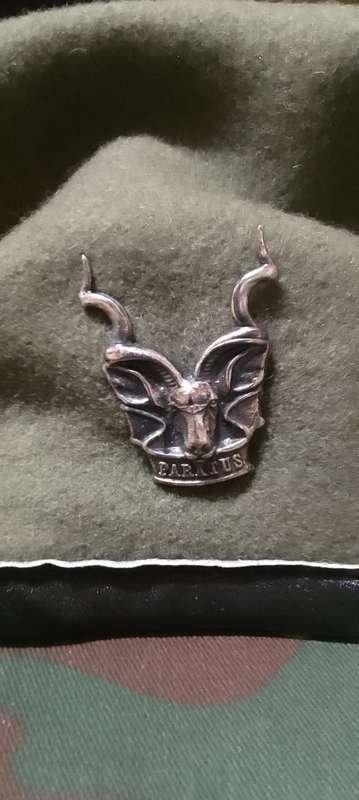 SADF -  SWATF AREA FORCE BERET WITH CAP BADGE