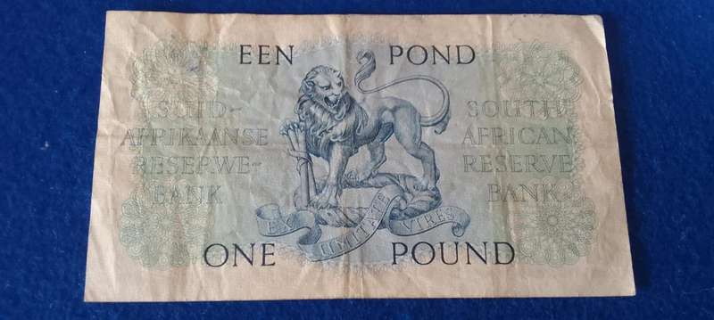 ONE POUND  DE KOCK RSA - 1951 - 943706