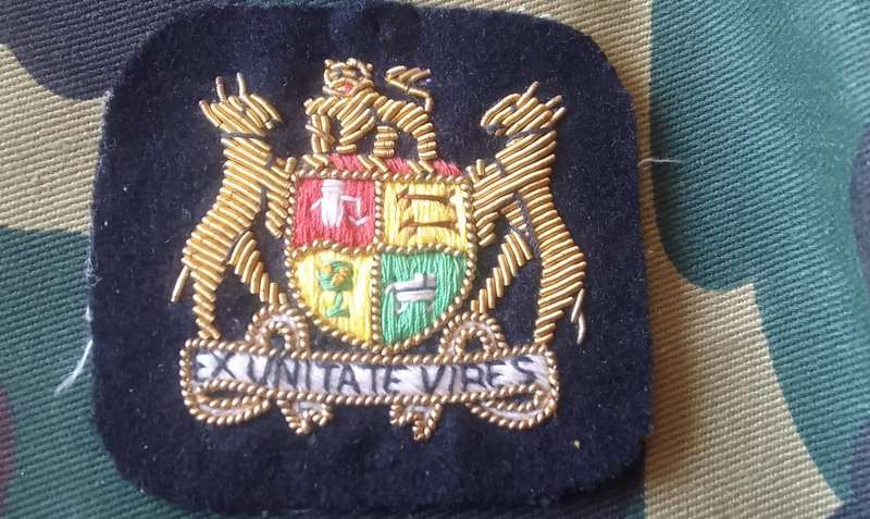 SADF WARRANT OFFICER (SINGLE SLEEVE RANK/ BADGES (SET) / CLOTH RANK)