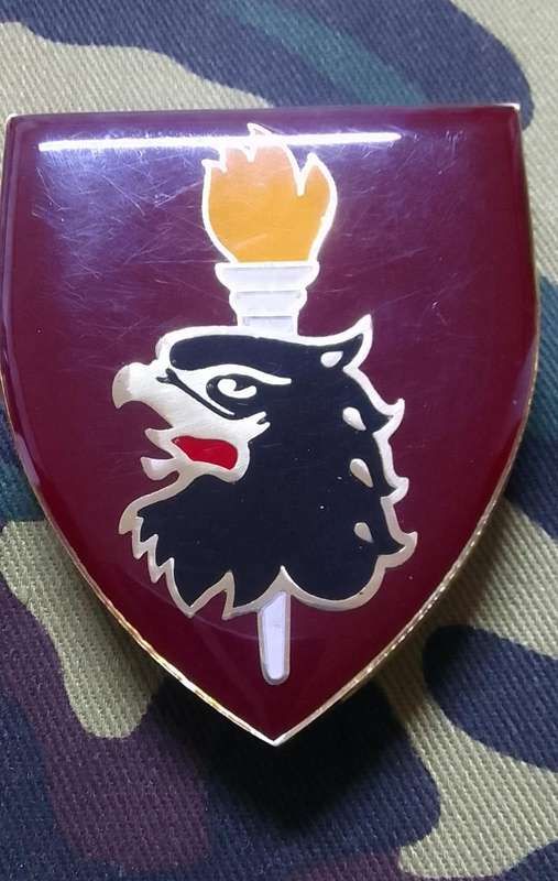 SADF - SA ARMY - 44 PARACHUTE BRIGADE TRAINING SCHOOL SHOULDER FLASH
