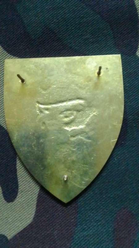 SADF / SA ARMY  44 PARACHUTE 18 LIGHT REGIMENT  - (WHITE STRIPES) SHOULDER FLASH