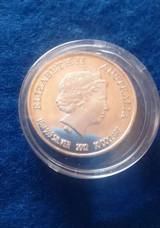 Australia Fine Silver 30 Dollar One Gram Coin (1 gm) - In Capsule