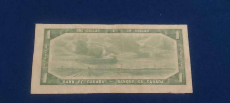 BANK OF CANADA ONE DOLLAR 1954