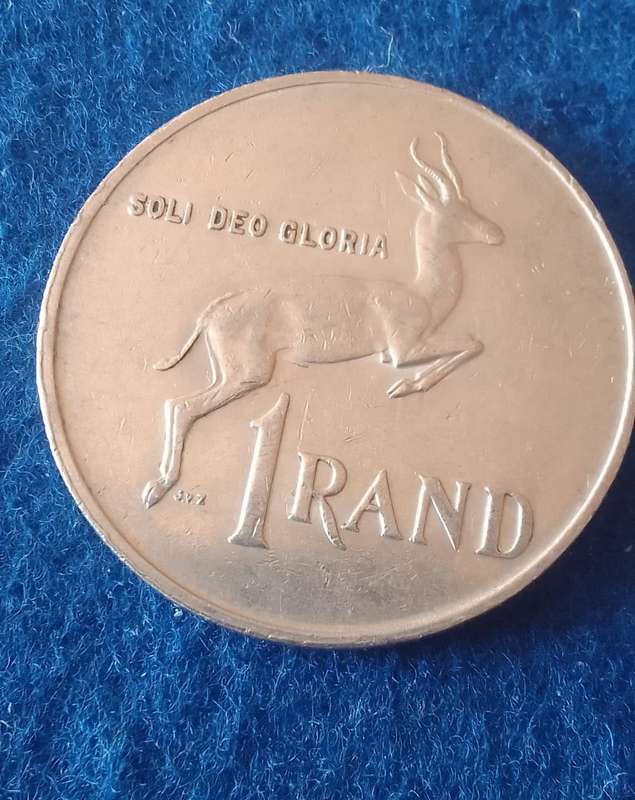 1988 RSA ONE RAND (R1) NICKEL COIN