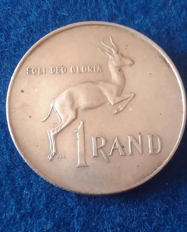1966 RSA ONE RAND (R1) SILVER - ENGLISH