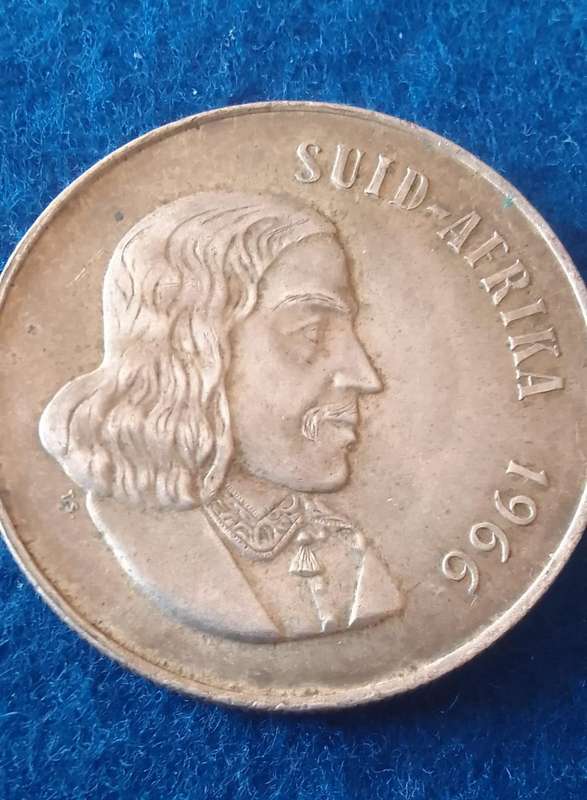 1966 RSA ONE RAND (R1) SILVER - AFR