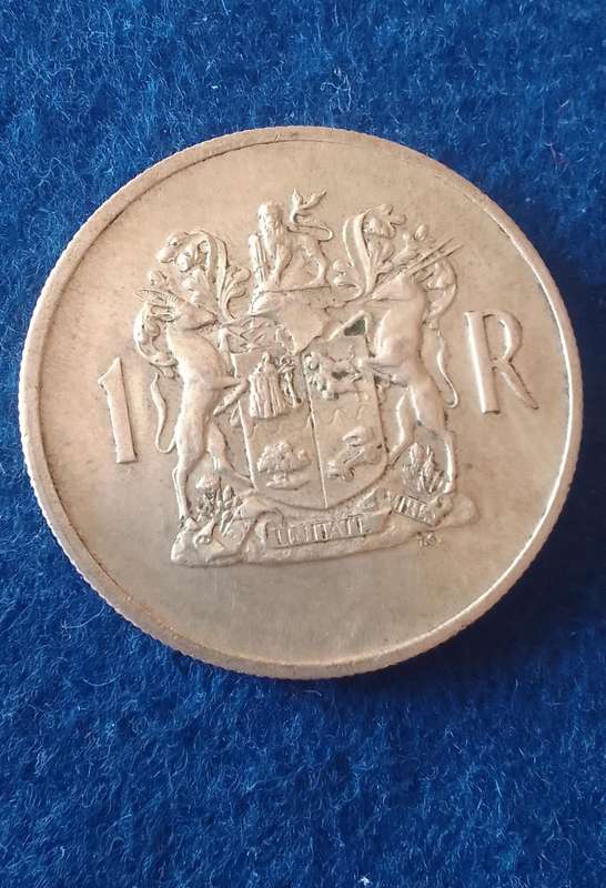 1969 RSA ONE RAND (R1) SILVER DONGES - AFR