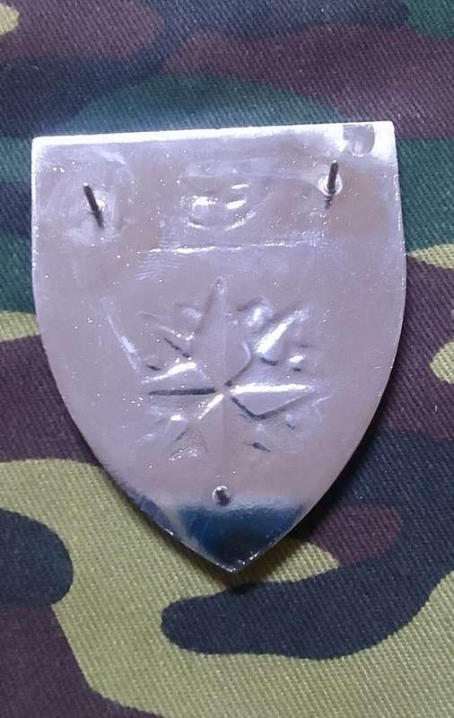 SADF /SA ARMY 2 RECCE REGIMENT SHOULDER FLASH - WITH PINS -