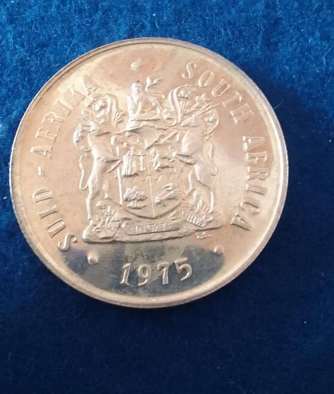 1975 R1 (S.A.) ONE RAND SILVER  PROOF COIN