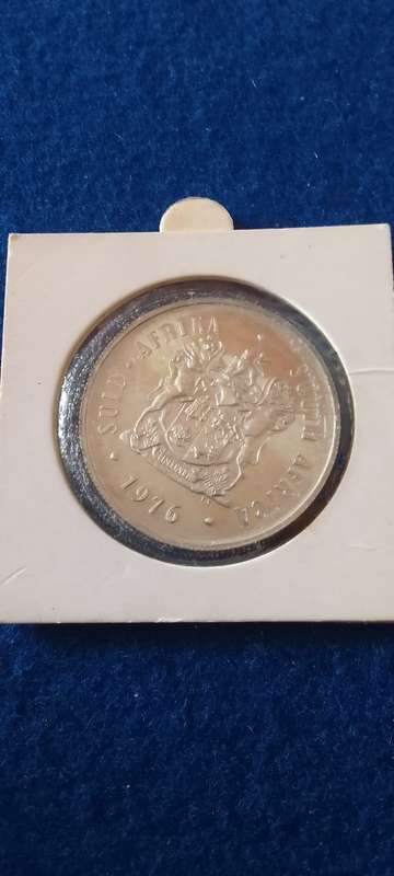 1976 R1 (S.A.) ONE RAND SILVER  PROOF COIN