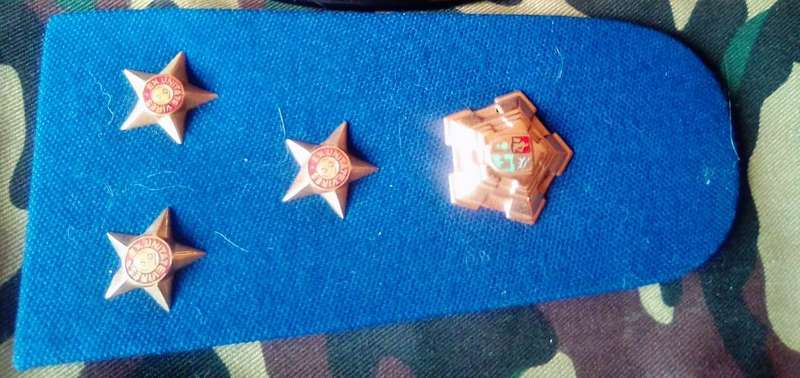 Old Police Brigadier rank single