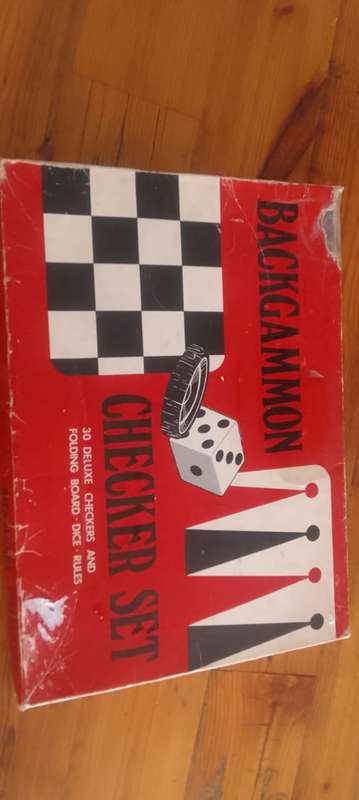BOARD GAMES: ROULETTE BOARD GAME- Afrikaans & CHECKER SET / BACKGAMMON  (3 SETS OF GAMES)