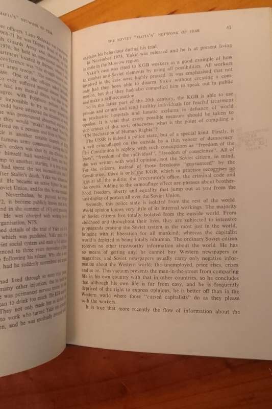 Book: Inside the KGB : an Expose by an Officer of the Third Directorate / by Aleksei Myagkov