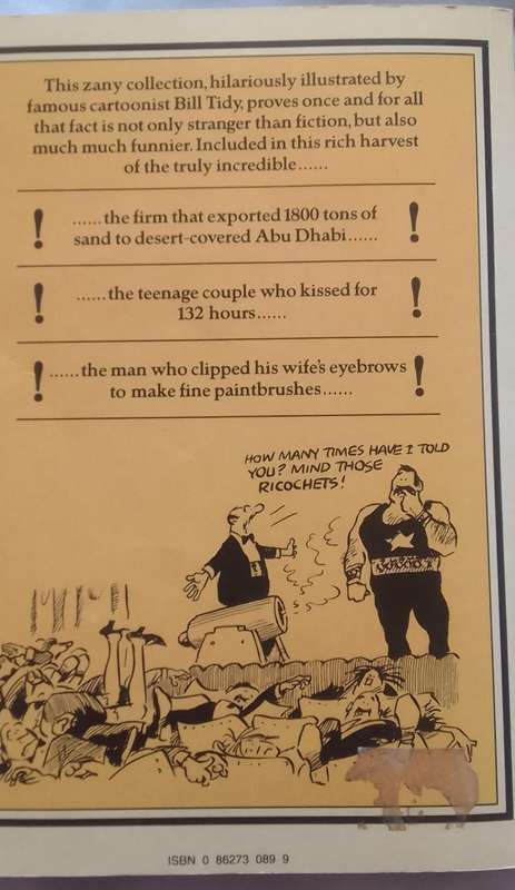 Book: It can't be true - Jane Reid (weird and wonderful facts) One of  kind