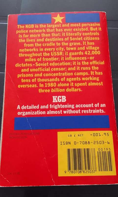 Book:  KGB - The stunning inside story - Brian Freemantle