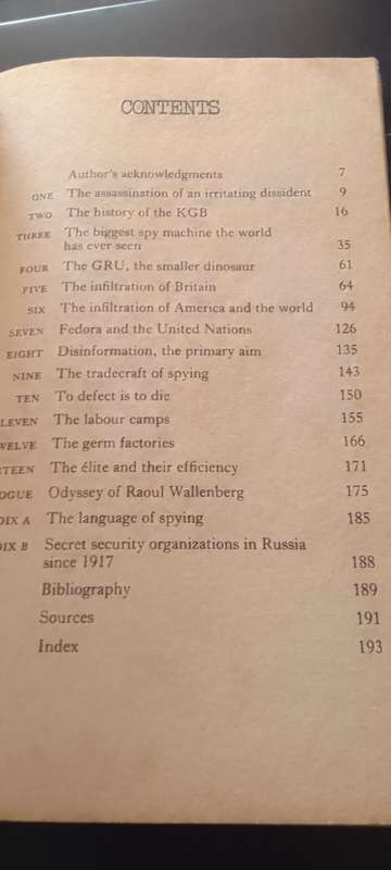 Book:  KGB - The stunning inside story - Brian Freemantle