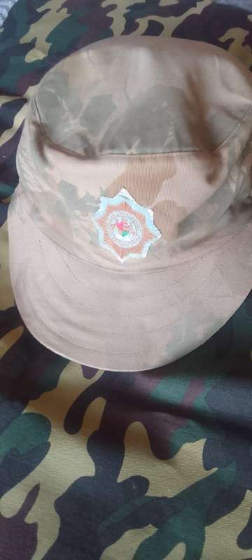 SADF - SAP KOEVOET HARD PEAK CAMO CAP - WITH FLAP - original
