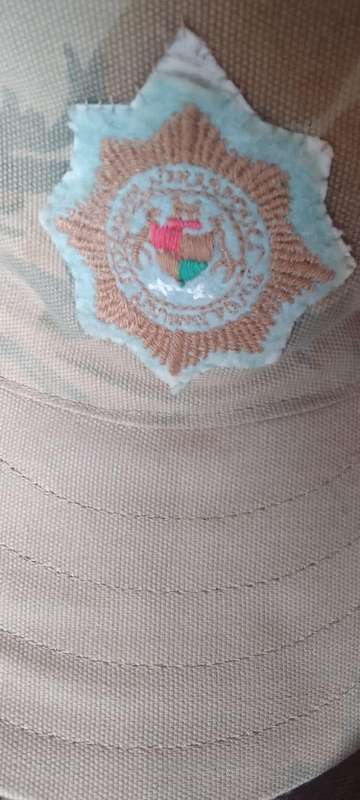 SADF - SAP KOEVOET HARD PEAK CAMO CAP - WITH FLAP - original