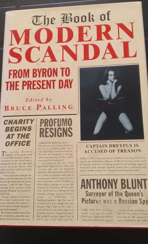 Book: The Book of Modern Scandal - From Byron to the Present day - Bruce Palling