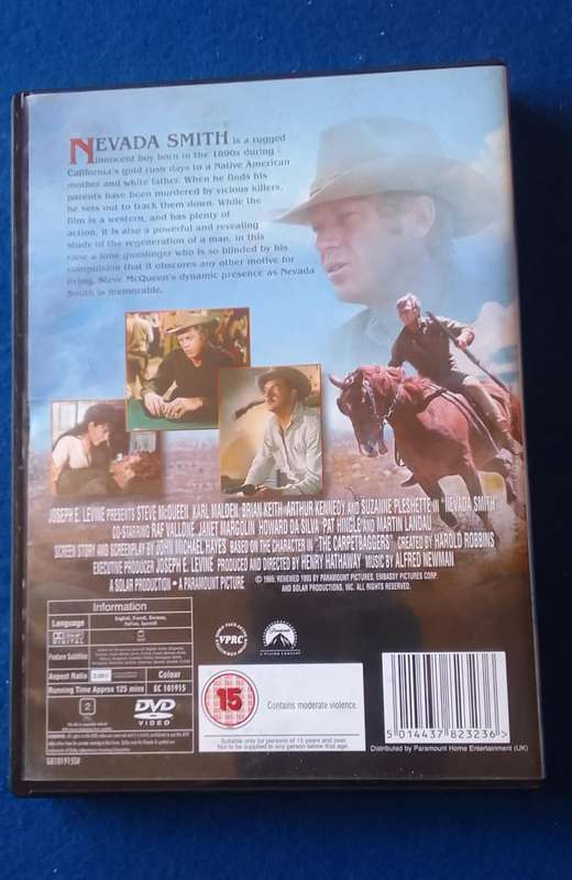 DVD: CLASSICAL - NAVADA SMITH - with Steve Mcqueen