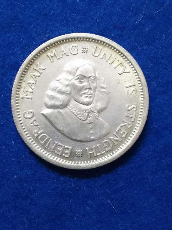 1964 South Africa silver Ten Cent Circulated