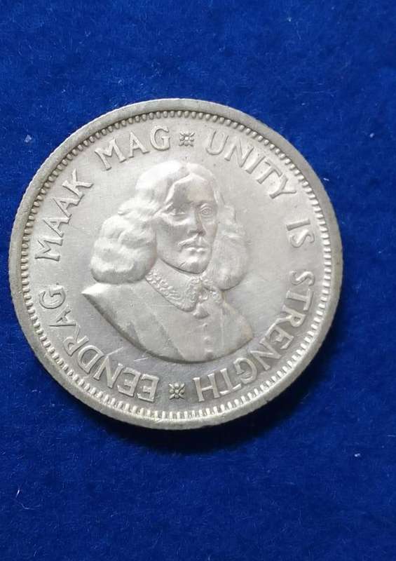 1964 South Africa silver Ten Cent Circulated