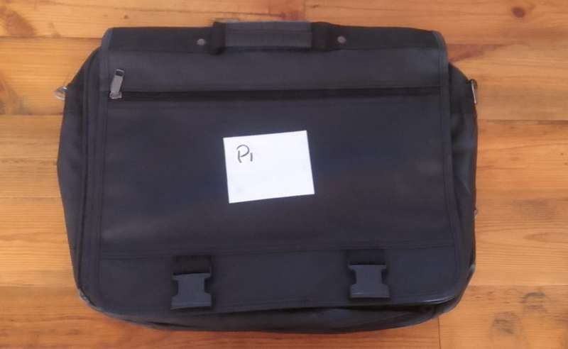 Briefcase or laptop bag (soft touch synthetic leather)