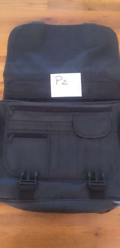 Briefcase or laptop bag (soft touch synthetic leather)
