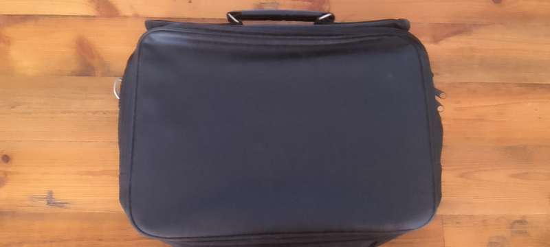 Briefcase or laptop bag (soft touch synthetic leather)