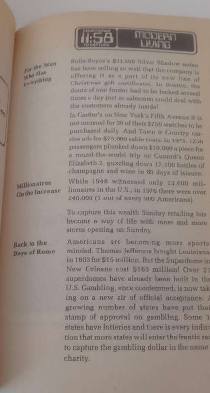 Book: Countdown to Rapture - Salem Kirban