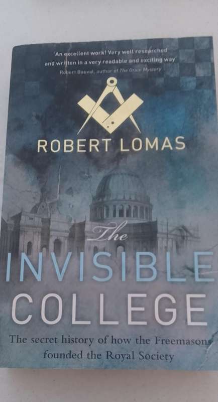 BOOK:  Invisible college - Robert Lomas (NON-FICTION)  378PGS
