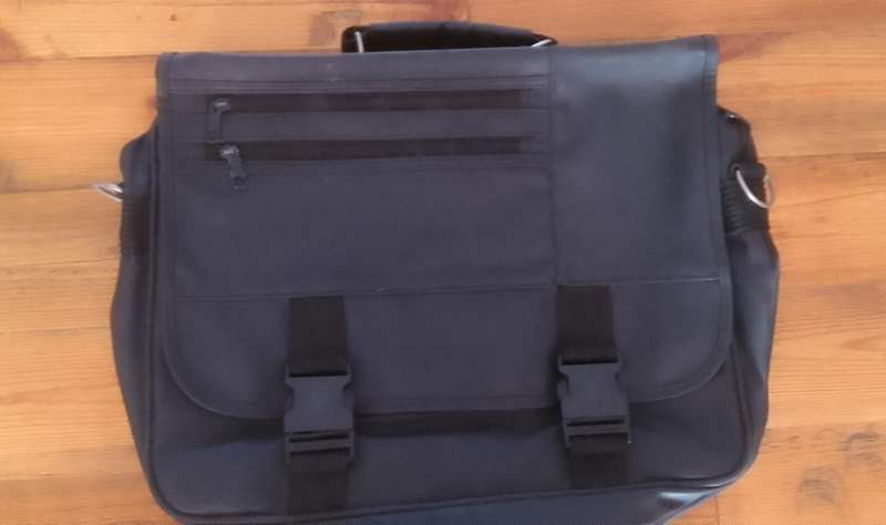 Briefcase or laptop bag (soft touch synthetic leather)