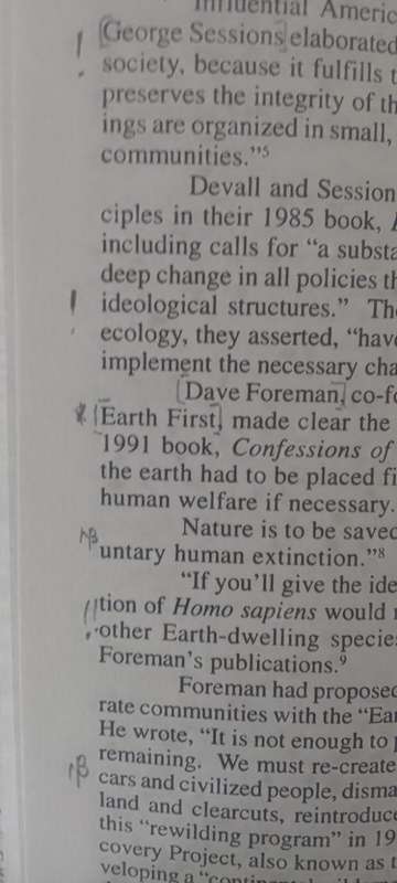 Book:  ECOTERROR - The violent agenda to sale nature - Ron Arnold