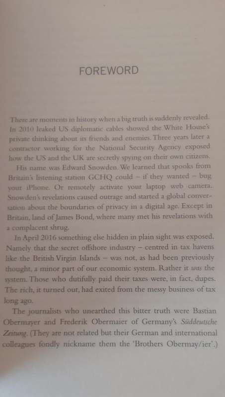 Book: The Panama Papers - Bastian Obermayer & Frederik Obermaier