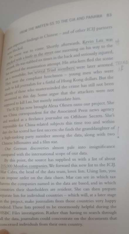 Book: The Panama Papers - Bastian Obermayer & Frederik Obermaier